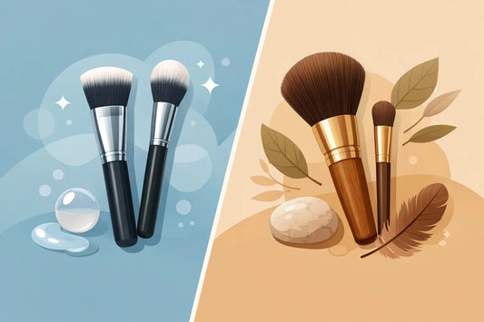 Synthetic vs Natural Makeup Brushes